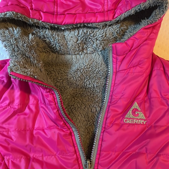 Girls Hot Pink Jacket - Picture 2 of 5